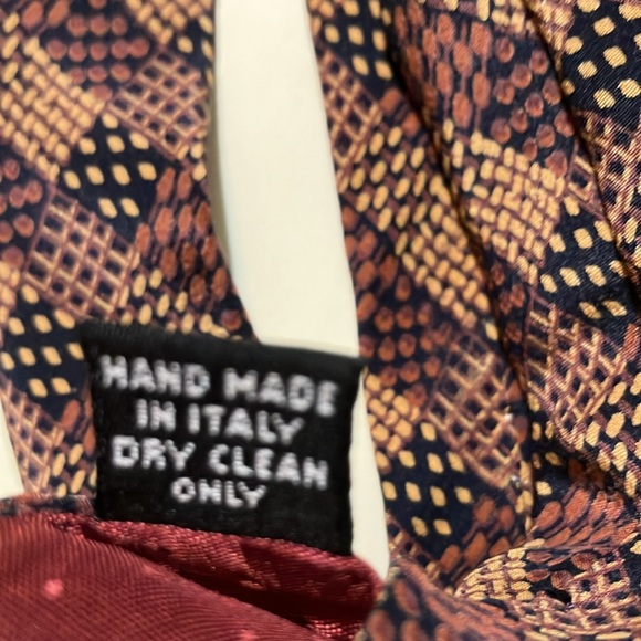 Salary Silk Tie Made in Italy - Picture 6 of 6